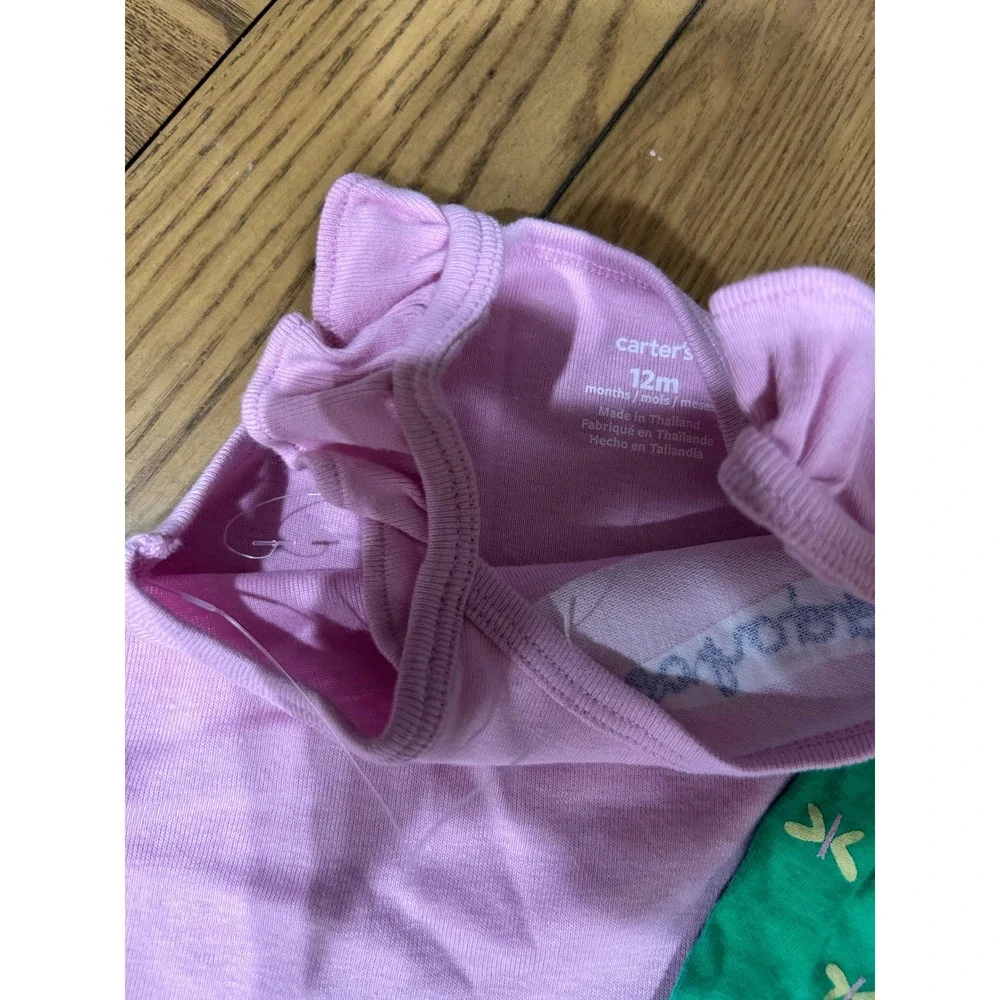 Baby Girl Clothes Set 12M Bodysuits Tank Tops Bloomers New‎ with Tags Carter's - Picture 4 of 4